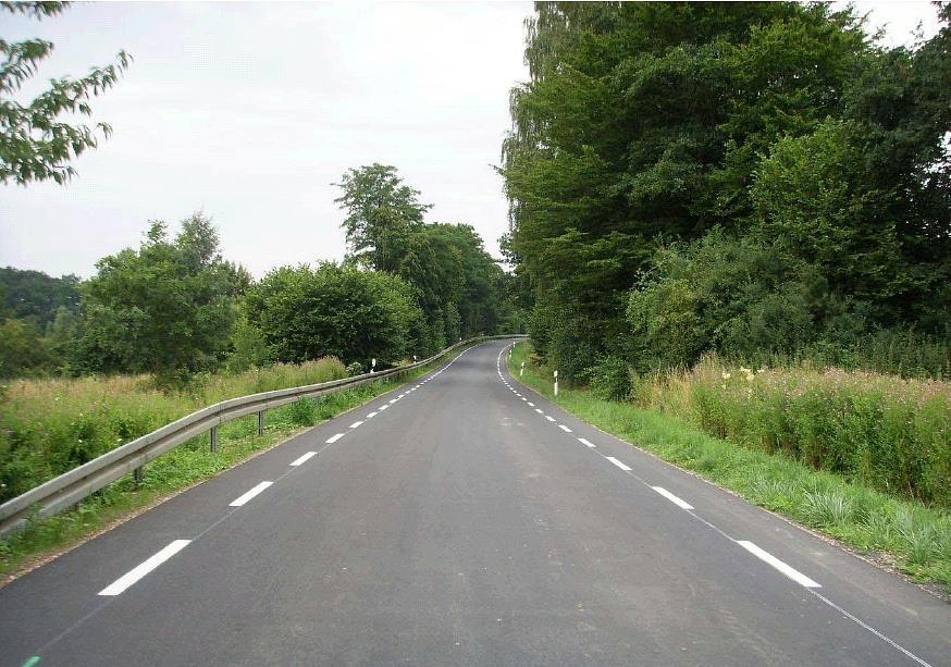 Radverkehrsführung in Landstraßen RAL - Entwurfsklasse 4 Bis