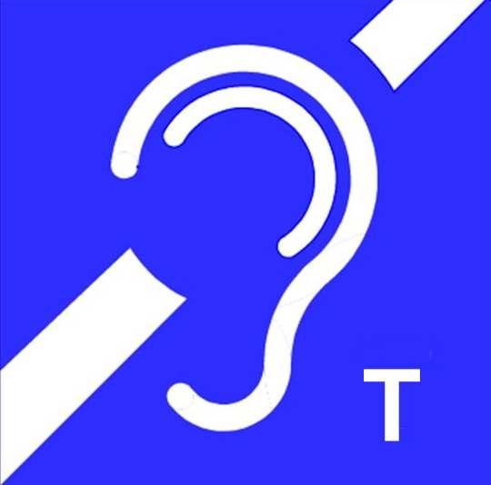 5.4 Hinweisschilder Damit Menschen mit Hörgerät auf vorhandene induktive Höranlagen aufmerksam werden, müssen Hinweisschilder an geeigneter Stelle angebracht werden.