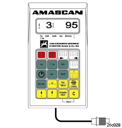 34 3.11 Elektronische Überwachung und Bedienung mit AMASCAN und AMASCAN Profi AMASCAN (Fig. 42) und Fig.