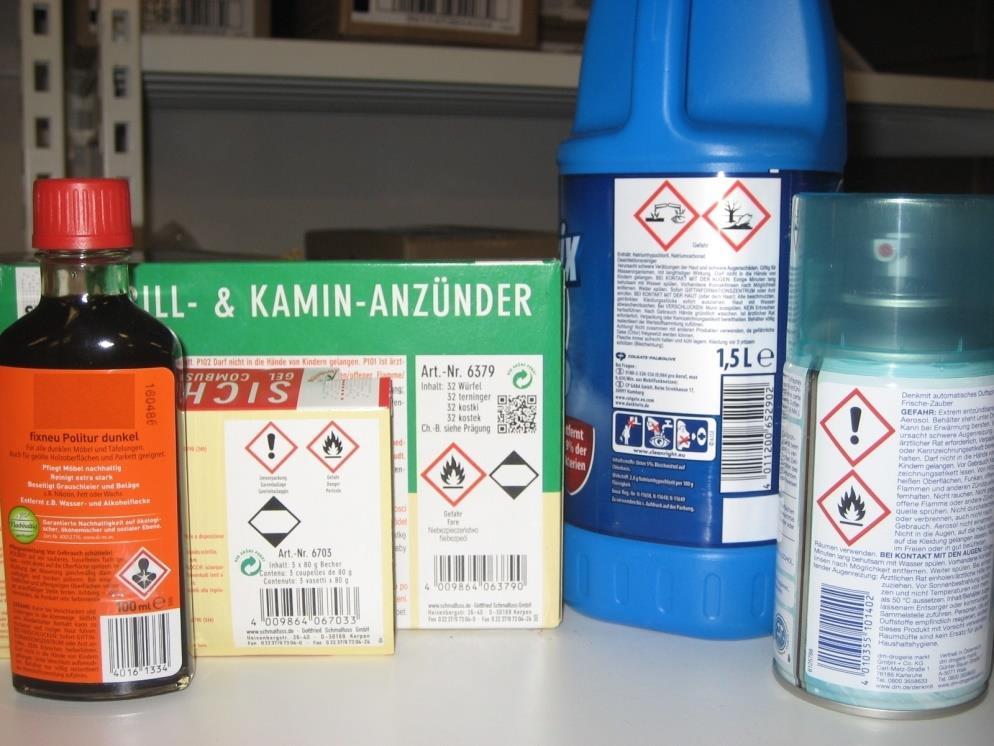 Chemikaliengesetz Wo relevant? Haushalt Bildnachweis: https://www.vis.bayern.