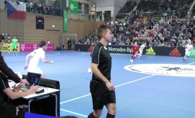 Schiedsrichterausschuss Chemnitzer Schiedsrichter zu Gast bei Futsal-Länderspiel Am Dienstag, den 05.12.