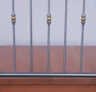 Edelstahlrohre - gerade gelocht, in Schlauchfolie Rohrlänge: 3000 mm Lochdurchmesser: 12,1 mm Der lichte Stababstand richtet sich nach Ihrer Konstruktion.