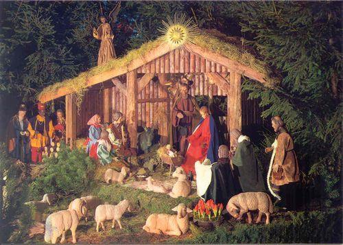 Krippe - die Geburt von Jesus Christus