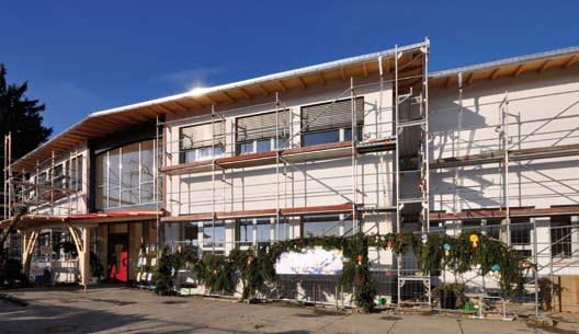 Neubau Freie Waldorfschule Rottweil In Zusammenarbeit mit dem Architekturbüro Hafner aus Stuttgart entsteht gerade der erste Bauabschnitt der Freien Waldorfschule auf dem Areal der