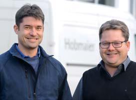 Die beiden Geschäftsführer Armin und Daniel Hobmaier lenken seit acht Jahren die Geschicke des Unternehmens. Den Aufgaben für das Jahr 2017 stellen sie sich nun zusammen mit Volvo.