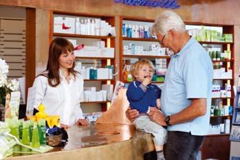 Betätigungsfelder für Pharmazeuten: Öffentliche Apotheke (Offizin) Krankenhausapotheke