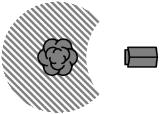 7. Die Figur stellt ein Netz eines dreiseitigen Prismas dar. Welche Seite der Figur bildet mit der Seite UV eine Kante des Prismas, wenn das Netz zusammengefaltet wird?