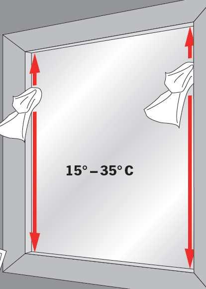 Die optimale Verarbeitungstemperatur liegt zwischen 15 35 C.
