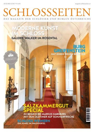 Das Magazin Schlossseiten ist das erste im deutschsprachigen Raum, das sich ausschließlich