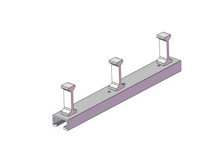 4401 (A4) Laststufe (kn) 002- PEC-TA-28/15-ES-A4-PKF 150 3,5 2815-04-00-0150 7,50 PEC-TA-38/17-ES-A4-PKF 150 7,0 3817-04-00-0150 10,05 Weitere Kurzstücke auf Anfrage PEC schiene TA 40/22 warmgewalzt