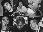 00 Uhr René Karlen (bjo), Robert Merian (cl), Viktor Hottinger (cornet), Lars Petersen (tb), Max Wehrli (tuba), Charly Vogel (wbd) RESTLESSLEGS BRASS