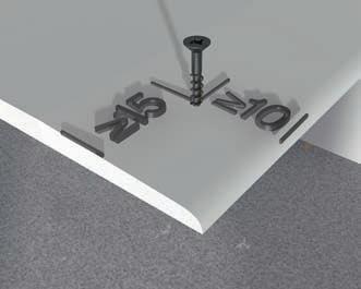 Danogips Montagetrennwände Montageablauf Standardwandkonstruktion 1 Zeichnen Sie den Wandverlauf an Boden, Wand und Decke