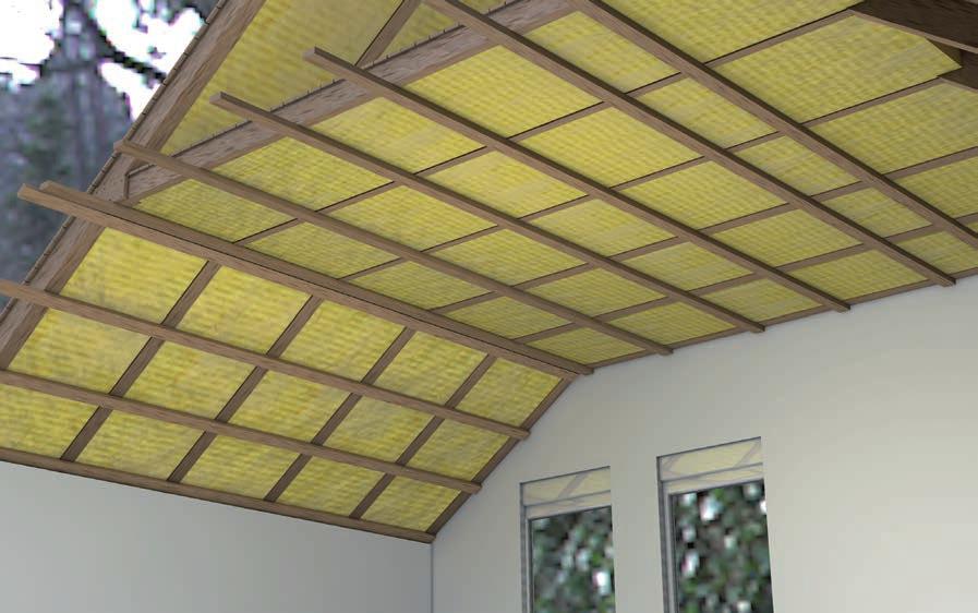 Bekleidung von Dachschrägen Wussten Sie, dass Beim Dachgeschossausbau wird zwischen Kehlbalkendecken und Dachschrägenbekleidungen unterschieden.