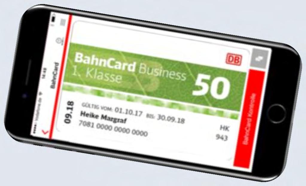 Aus den Geschäftskundenportalen jetzt auch direkt auf alle BahnCard-Services zugreifen