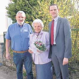 Geburtstag Am 31. März 2017 feierte Else Koch aus Mettlach ihren 95. Geburtstag.