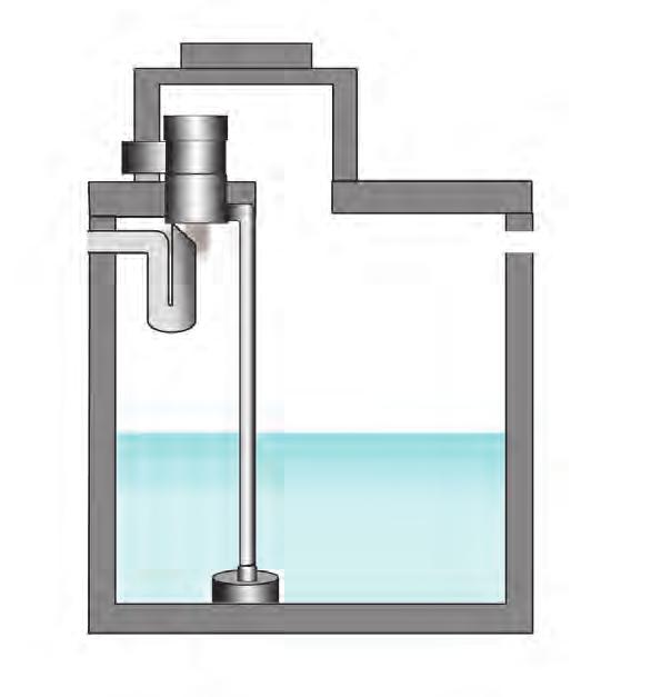 Er sorgt für sauberes Wasser in der Zisterne, das für Pumpen und Ventile entscheidend ist.