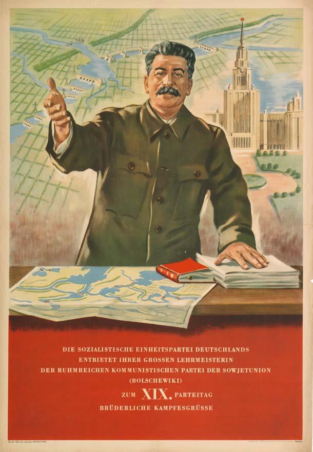 Josef Stalin nahm eine Vorbildfunktion ein.