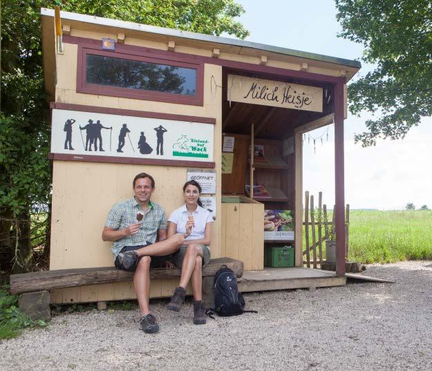 Diese Idee manifestiert sich im Bliesgau im sogenannten Regiomaten, einem Lebensmittelautomaten, der regelmäßig mit frischen Biolebensmitteln befüllt wird.