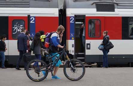 Bericht der Planungsregion Freiburg 7 Anzahl beförderte Personen pro Jahr auf den Bahnlinien, die den Kanton Freiburg