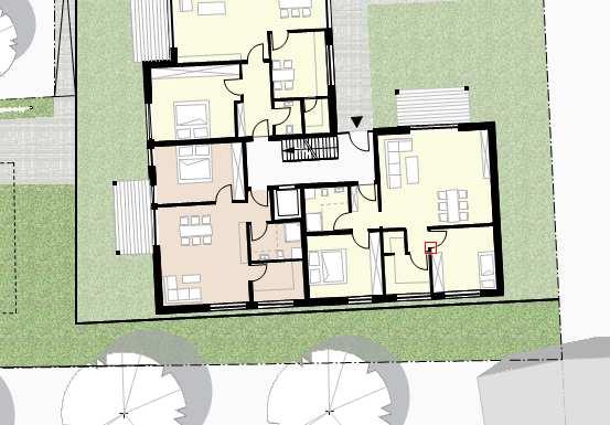 -Wohnung, Balkon, 79 m² 1x 3-4 Zi.-Wohnung, Balkon 109 m² 1x 2-Zi.-Wohnung, Balkon 59 m² DG: 1x 3-4-Zi.