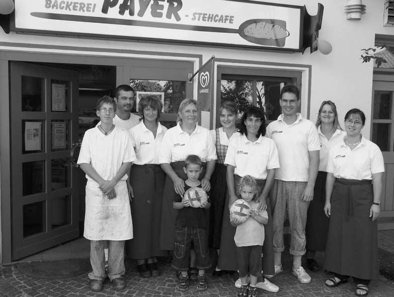 Kunst und Gewerbe Ein Jahr Bäckerei Payer in Hohenthann Am 14. September 2002 eröffnete die Bäckerei Payer in Hohenthann.