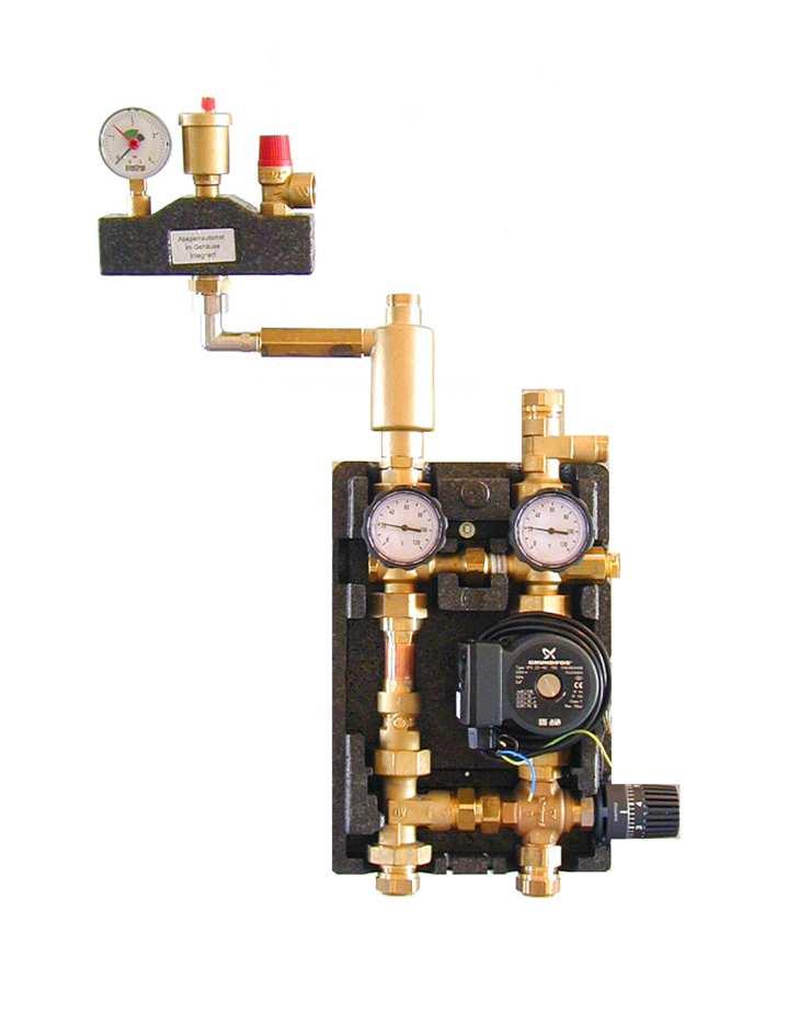Empfohlene Wodtke System-Komponenten: - Wodtke ET 2 Elektronik-Thermostat zur Pumpenansteuerung als Differenzregler inklusive Fühler F1+F2 sowie Einbau LED.