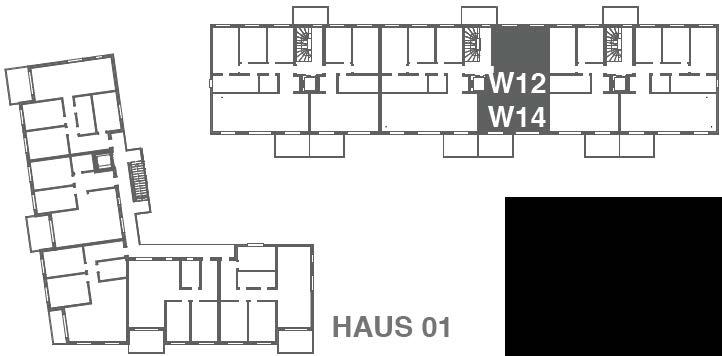 I! crowdhouse WOHNUNG 4 2.0BERGESCHOSS Vorplatz/ Korridor 6.05m 2 Zimmer 4.45m 2.5m 2 Wohnen/ Essen/ Küche 30.0m 2 Bad/ WC 8.20m 2 69.95m 2 82.35m 2 Balkon 0.