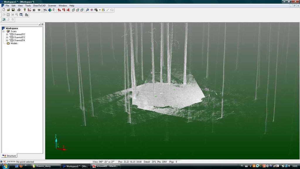Modellbäume Software: FARO Scene Terrestrisches