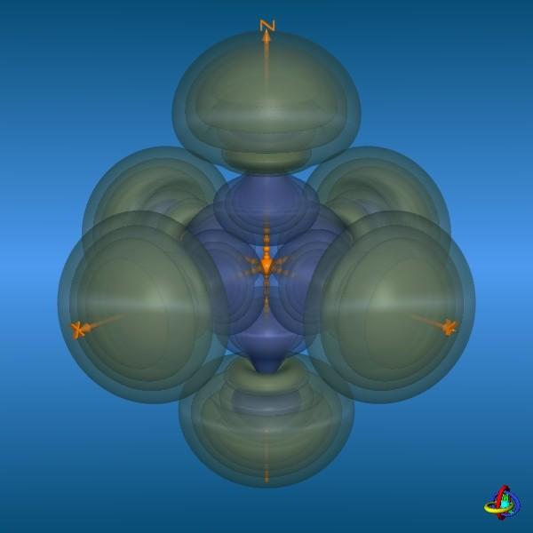 Elektronenwolken Schrödinger-Gleichung (Newton 2 in der Quantenmechanik) h2 / 2m 2 r, t V r, t r,t =ih r, t / t 3d 2 4sp 3 (Darmstadt) Begriffe