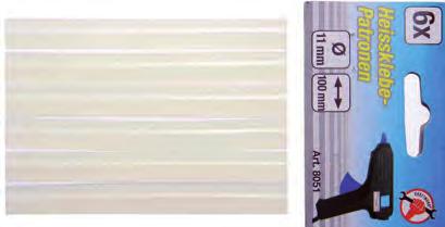Ablage-Ständer mit Netzanschluss - Leistung: 80W (nominal 35W) - geeignet für 11 mm Klebestifte BGS 8051