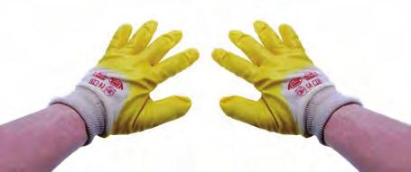 Handschuhe, Nitril - Größe 10 - rutschfest