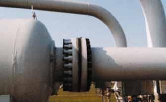 Anwendungsgebiete STOPAQ FN 4200 zum Schutz von oberirdischen Flanschflächen Wasser- und Kraftwerke (Petro)chemische Industrie Tankanlagen Gas-Verdichterstationen