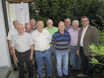 Nun konnte er seinen 80. Geburtstag feiern. Der Jubilar ist mit 16 Geschwistern in Rothenfels aufgewachsen und in Siegenhofen zur Schule gegangen.
