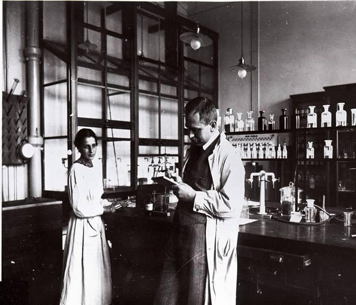 Otto Hahn & Lise Meitner