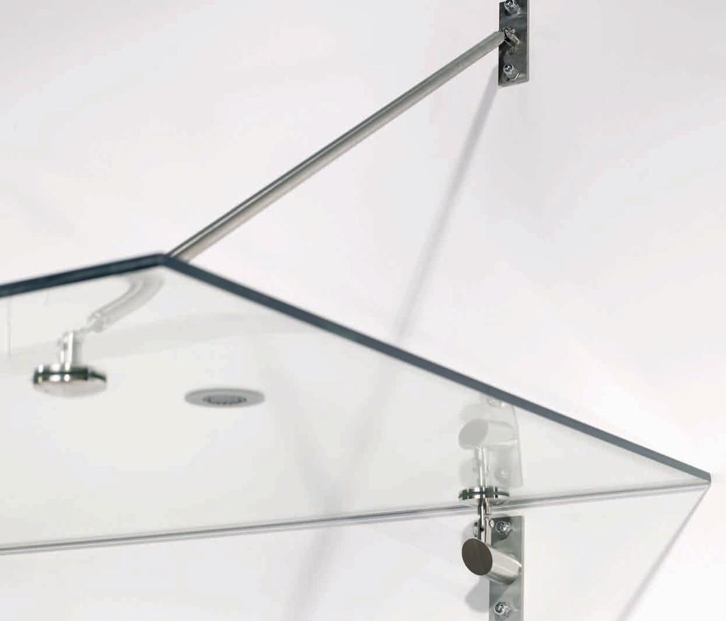 Glasvordächer - Individuell nach Ihrem Maß Montage Manch bauliche Situation birgt Tücken.