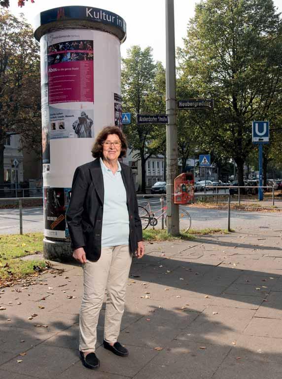 SERIE Hilde Lüders, Vorsitzende des Alsterdorfer Bürgervereins, möchte nachbarschaftliches Miteinander wie auf dem Dorf fördern in den Augen der kleinen und großen Menschen, die hier ihre Kreativität