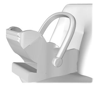 Sicherheitshinweis nach ECE R94.01: Äußerste Gefahr! Ein gegen die Fahrtrichtung angebrachtes Rückhaltesystem für Kinder niemals auf einem Sitz benutzen, der durch einen Front-Airbag geschützt ist!