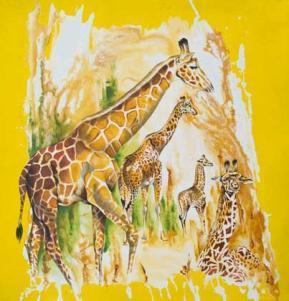 Giraffenfamilie Nr: 188 Jahr: 2009