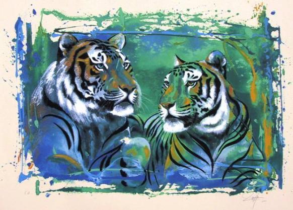 Tigerpaar Nr: 158 Jahr: 2000 Auflage: 150