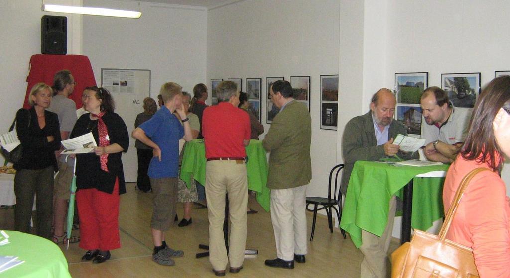 Eröffnung der Fotoausstellung "Donaufeld" 28.