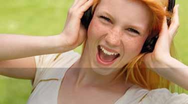 Exponat 8: Was gibt s auf die Ohren? 8 Was gibt s auf die Ohren? Musikhören macht Spaß. Für das Ohr endet der Spaß, wenn man zu lange zu lauter Musik ausgesetzt ist.