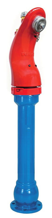 Überflurhydrant 80 PN16 Figur 5680 Trinkwasser feuerverzinkt Figur 5680 Trinkwasser feuerverzinkt zusätzlich wahlweise rot, blau, gelb oder grün EKB beschichtet Überflurhydrant 5000 S, 80, PN 16