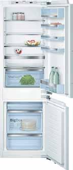 regelung für Kühl- und Gefrierraum VitaFresh plus Schublade für Obst und Gemüse 5 Abstellflächen aus Sicherheitsglas (4 höhenverstellbar)