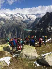 Anzeige 36 37 36 Auf Tour 1. Hilfe-Outdoor-Kurs Lorem Alpinklettern auf der Gruebenhütte Für viele von uns flog sie bis jetzt unterm Radar: die Gruebenhuette. LEIDER, muss man sagen!