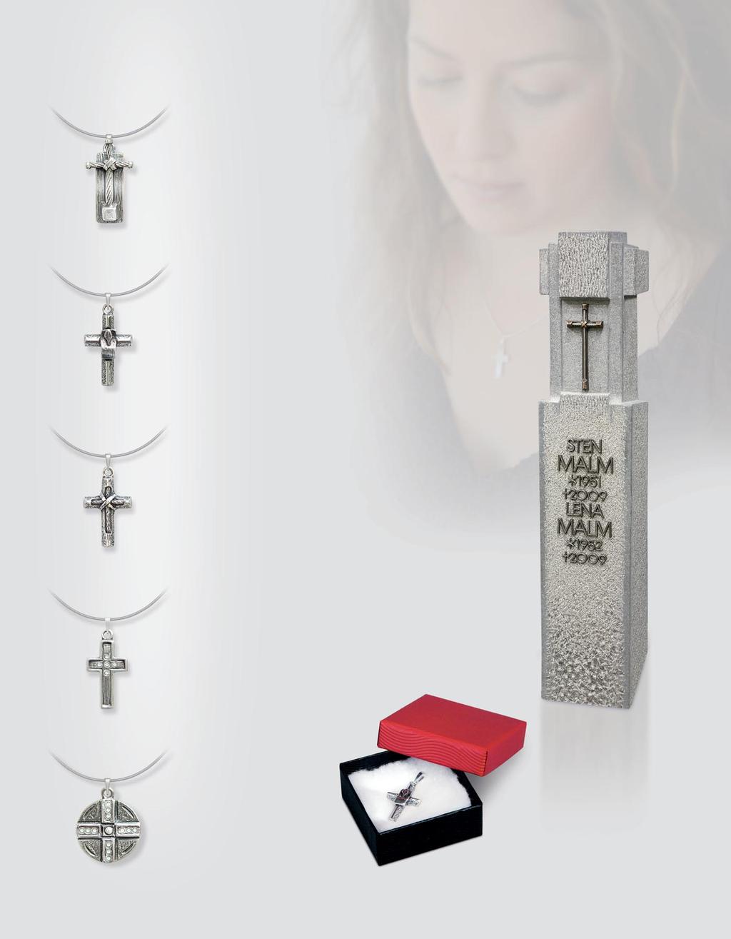 Erinnerungselemente Nr. 20738»Schmuckkreuz«, Silber/ geschwärzt 2,5x1,4 cm, Lieferung ohne Halskette passend für Nr. 20645»Kreuz«Nr.