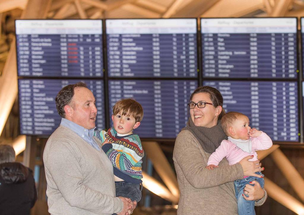 17,62 Millionen Passagiere am Hamburg Airport Ob für den Urlaub, den Besuch bei Freunden und Verwandten oder die Geschäftsreise 2017 nutzten so viele Menschen wie nie zuvor den Hamburger Flughafen.