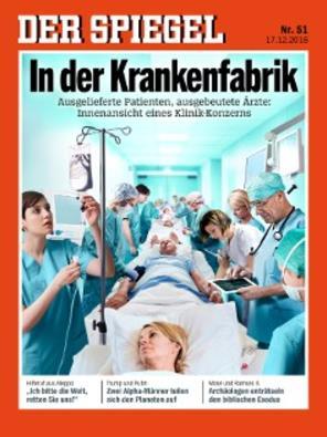 Chirurgen für die Titelgeschichte Ein krankes