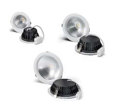LED-DOWNLIGHTS ZUM DIREKTEN ANSCHLUSS AN DIE NETZSPANNUNG LED-DOWNLIGHTS LED-Einbau-Downlights Der Einsatz moderner LED-Technologie in konventionelle Downlight- Anwendungen bietet viele Vorteile, wie