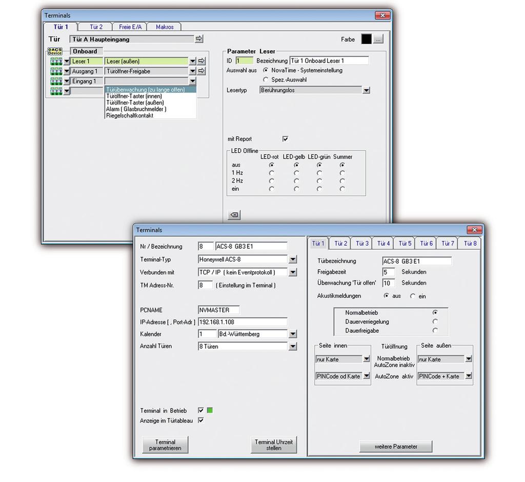 Zeiterfassungssoftware NovaTime Software 027144 #hmi NovaTime Option Zutrittskontrollsteuerung als Erweiterung zur ZE Option Zutrittskontrollsteuerung als Erweiterung zur NovaTime ZE-Software.