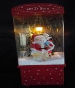 LED-Schneekugel, mit Schneefall und Weihnachtsbaum, IP20 nur geeignet 270359 Höhe: